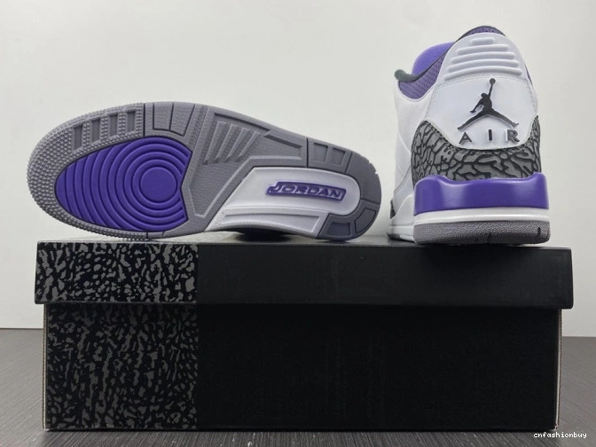 CT8532-105 Iris' 3 'Dark Retro Jordan Air 1005